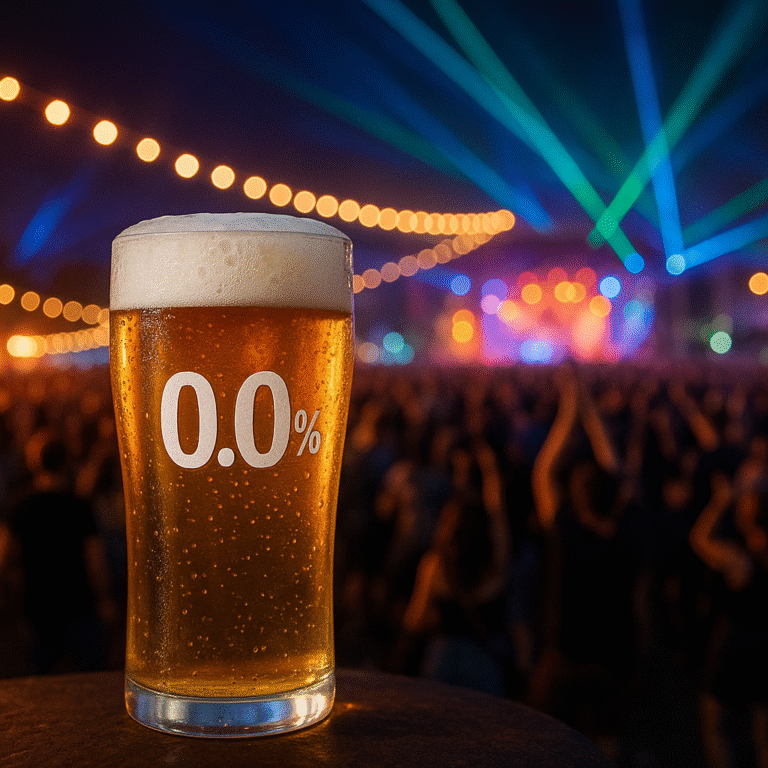 Meer alcoholvrij bier op festivals